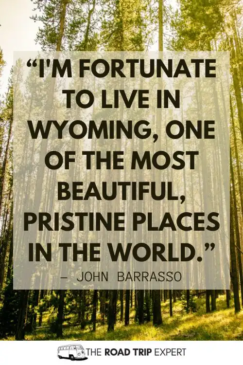 Wyoming Quotes for Instagram