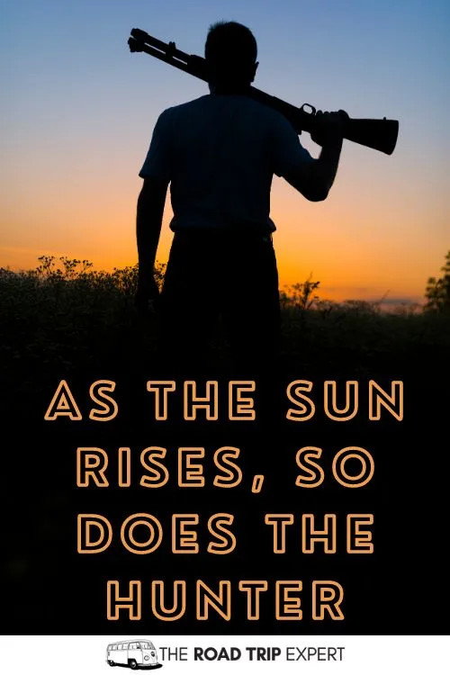 Funny Hunting Captions