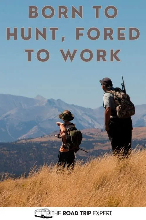 Hunting Instagram Captions