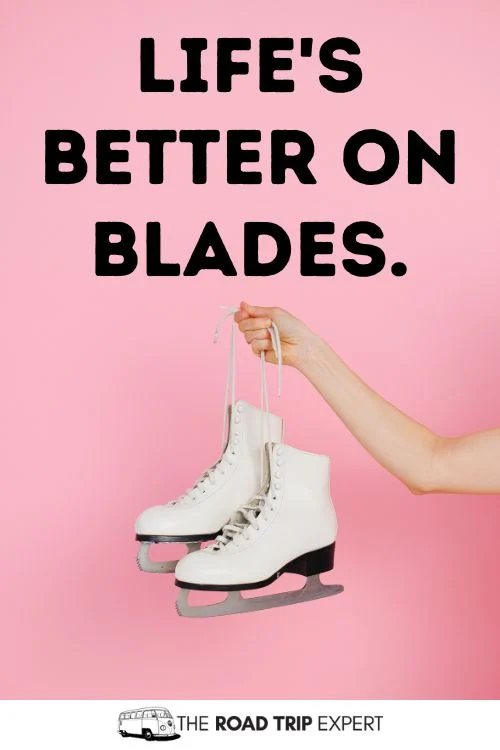 Ice Skating Captions