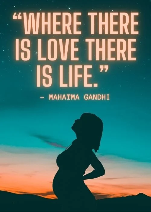 Maternity Photo Quotes for Instagram