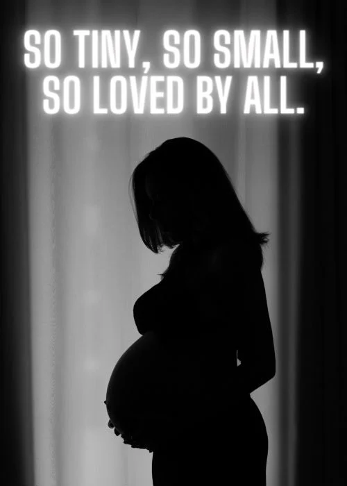 Maternity shoot captions