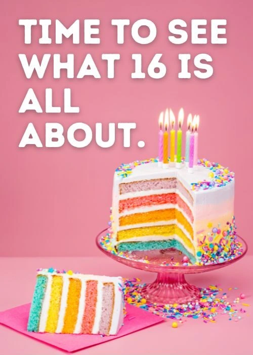 16th Birthday Captions