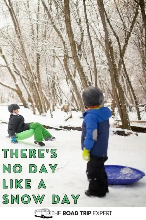 Captions for Sledding