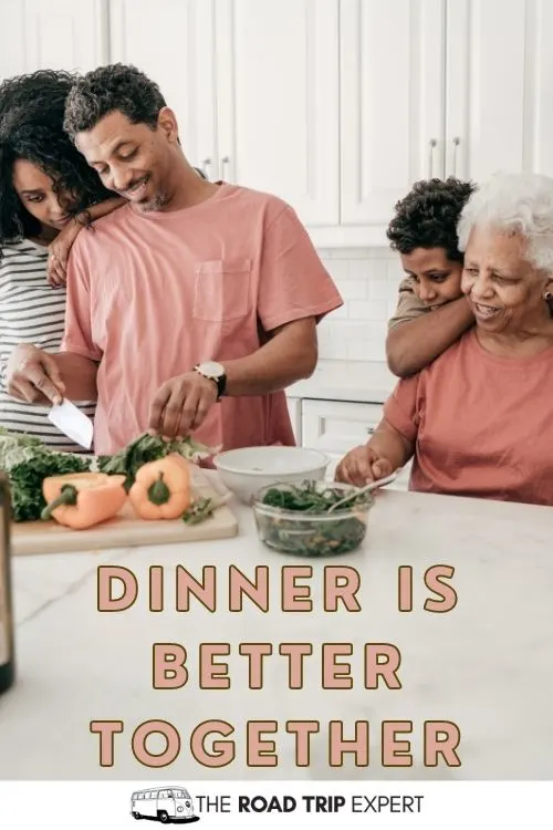 Dinner Instagram Captions