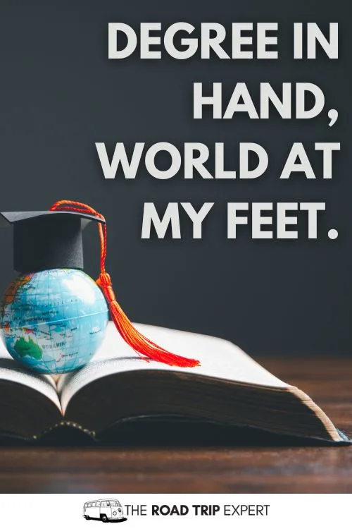 Masters Degree Captions