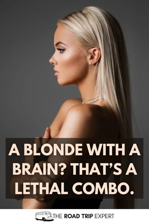 Blonde Captions for Instagram