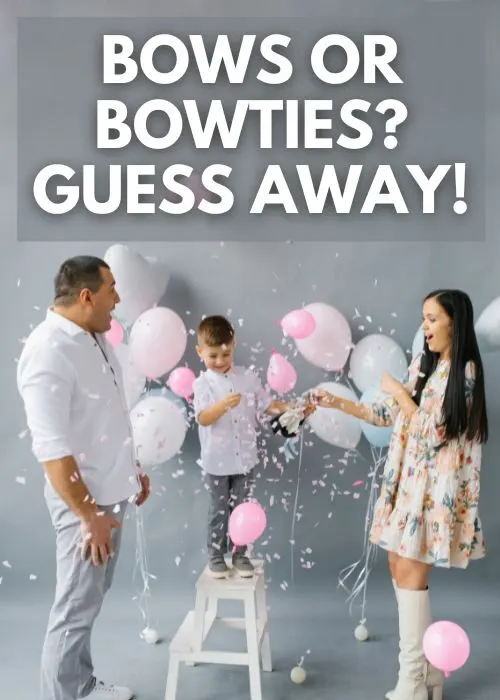 Gender Announcement Captions