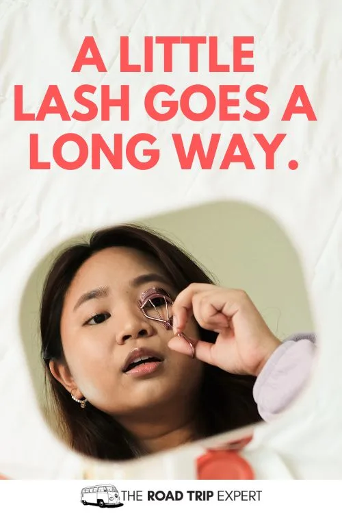 Lash Captions for Instagram