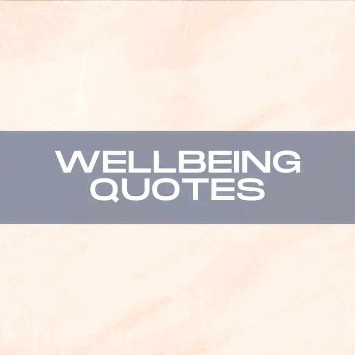 Wellbeing Quotes Cover Image