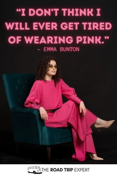 Pink Dress Quotes for Instagram Captions